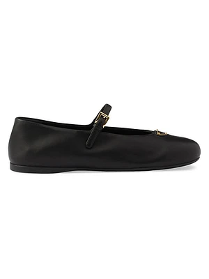Nappa Leather Ballerinas