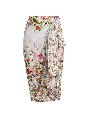 Long Rose Garden Runaways Sarong
