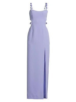 Emma Crêpe Maxi Dress