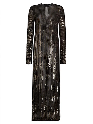 Fermina Resort Nautica Sequined Tunic Dress