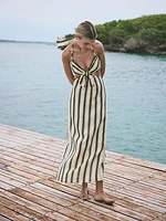 Los Siete Mares Midi-Dress