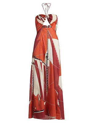 Meteorito Del Mar Maxi Dress