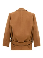 Short Coat in Wool