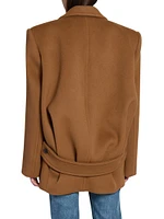 Short Coat in Wool