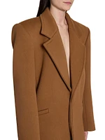 Short Coat in Wool