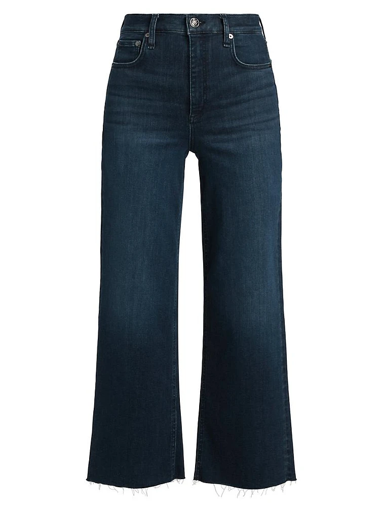 Epic Andi High-Rise Ankle Wide-Leg Jeans