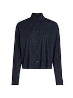 Average Joe Embellished Cotton Shirt