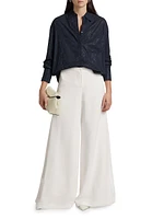 Average Joe Embellished Cotton Shirt