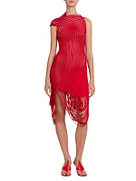 Sculpted Rib Minidress