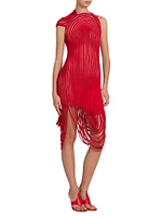 Sculpted Rib Minidress