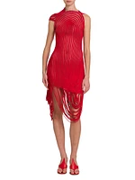 Sculpted Rib Minidress