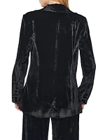 Fiona Velvet Boyfriend Blazer