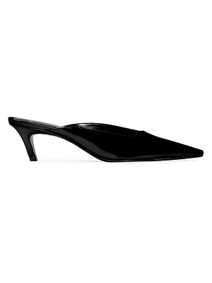 Logan 50MM Box Leather Mules