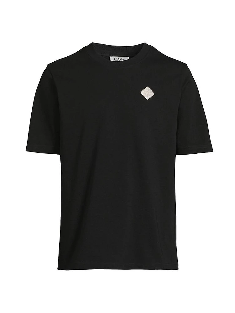 Pearl Diamond Patch T-Shirt