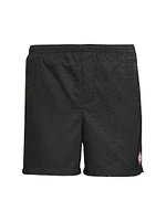 Monogram Printed Swim Shorts