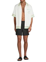 Monogram Printed Swim Shorts