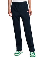 Contrast Piping Track Pants