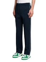 Contrast Piping Track Pants