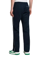 Contrast Piping Track Pants