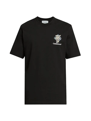 Diamond Column Printed T-Shirt
