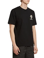 Diamond Column Printed T-Shirt