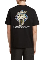 Diamond Column Printed T-Shirt