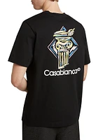 Diamond Column Printed T-Shirt