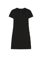 Dress Punto Milano with buttons