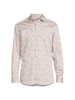 Paisley Stretch-Cotton Shirt