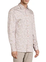 Paisley Stretch-Cotton Shirt