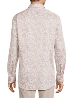 Paisley Stretch-Cotton Shirt