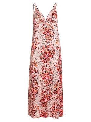 Cassandra Floral Printed Maxi Dress