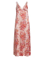 Cassandra Floral Printed Maxi Dress