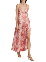 Cassandra Floral Printed Maxi Dress