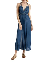 Collette Open-Back Maxi Dress