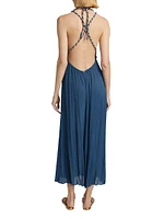 Collette Open-Back Maxi Dress