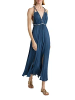 Collette Open-Back Maxi Dress