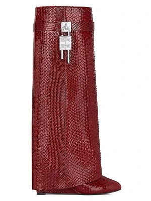 Shark Lock Boots Python