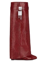 Shark Lock Boots Python