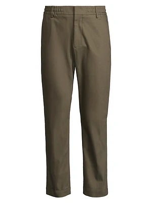 Baker Cotton-Blend Slim-Fit Pants
