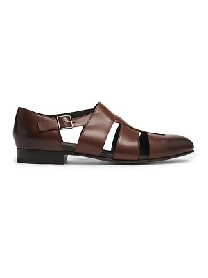 Hickory Leather Fisherman Sandals