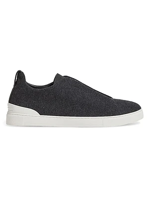 Oasi Cashmere Triple Stitch Sneakers