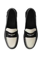 Carter Two-Tone Leather Loafers