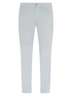 D-Slimmy-Stretch Sateen Mid-Rise Jeans
