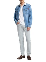 D-Slimmy-Stretch Sateen Mid-Rise Jeans
