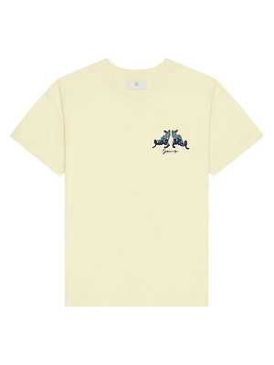T-Shirt Knit with Hubert Objects Embroidery