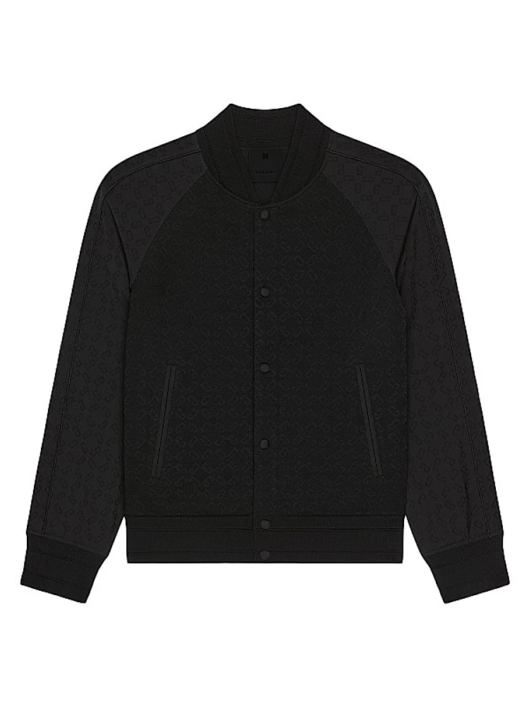 Varsity Jacket in Monogram 72 Jacquard