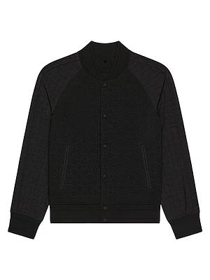 Varsity Jacket in Monogram 72 Jacquard