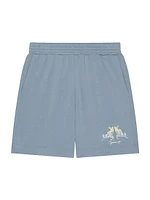 Bermuda Shorts Fleece with Hubert Objects Embroidery