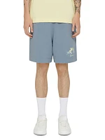 Bermuda Shorts Fleece with Hubert Objects Embroidery